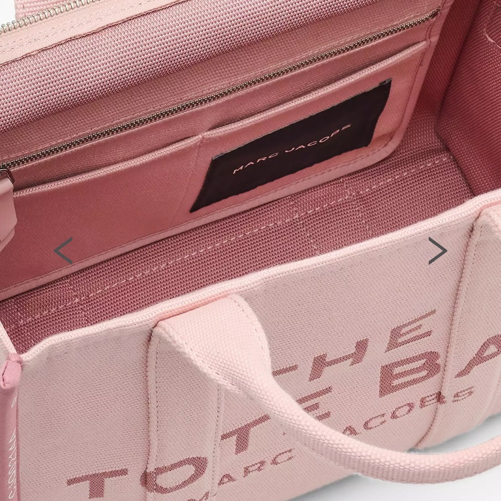 Marc Jacobs Blush Canvas Tote NWOT - Picture 3 of 4